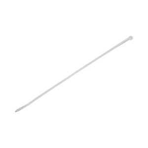 Faseta colier plastic alb 3.6x250mm 100 buc/set Longroad, DISNK83 - Img 4