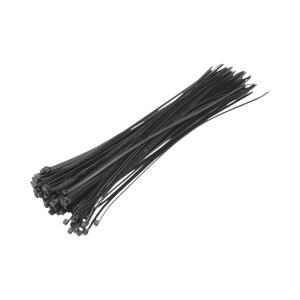 Faseta colier plastic negru 3.6x350mm 100 buc/set Longroad, DISMT63 - Img 2
