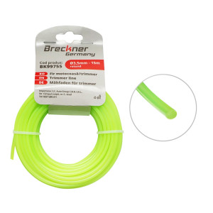 Fir rotund pentru motocoasa 3.5mm x 15m, Cod: BK99755, Brand: BRECKNER GERMANY - Img 1