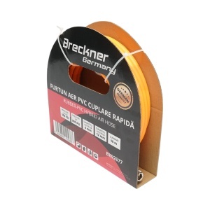 Furtun aer compresor profesional 10m din PVC si cuplare rapida universala Breckner Germany, BRECKNER GERMANY, BK92677 - Img 4