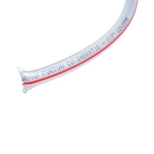 Furtun gradina PVC transparent 1/2 inch (12mm), PN7 bar, 12x16mm cu insertie textila impletita 50m/rola, BK80389 - Img 4