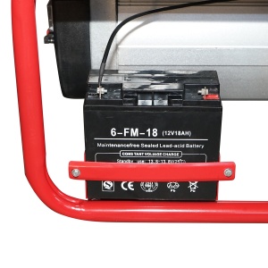 Generator electric si sudura 200A, 5KW/220V cu motor pe benzina 15 CP, pornire cheie, Cod: BK79658, Brand: BRECKNER GERMANY - Img 7