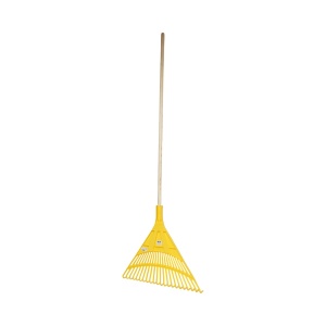 Grebla plastic pentru frunze, coada lemn 120cm, 22 de dinti , Cod: DISPN54, Marca: CROWNMAN - Img 2