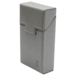 Husa gri din piele pentru pachet de tigari P20, Cod: BK92102, BRECKNER GERMANY - Img 1