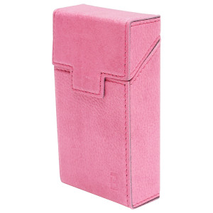 Husa roz din piele pentru pachet de tigari P20, Cod: BK90460, BRECKNER GERMANY - Img 1