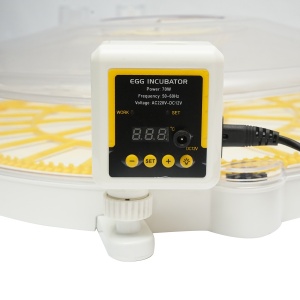 Incubator automat 35 oua 70W, 12V-220V, rotire automata, control temperatura, umiditate, afisaj electronic , Cod: DISPM81 - Img 5