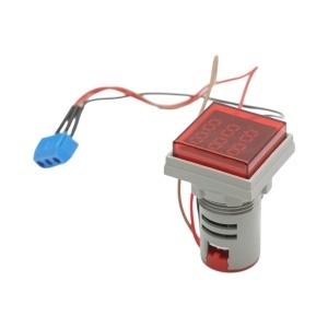 Indicator digital contor LED rosu 0-999999, 220V/380V AC Ø 22mm Breckner Germany, BRECKNER GERMANY, BK76651 - Img 2