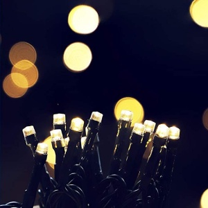Instalaţie de Crăciun 100 m – lumină alb cald pentru decor festiv - Img 5