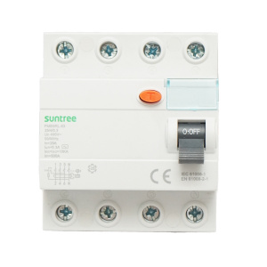 Intrerupator automata diferential 4P 25A 30mA 6kA, tip AC, Cod: DISMB61, Brand: SUNTREE - Img 1