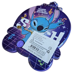 Joc cu Apă „Stitch” – Water Game cu Inele, Model Căruță, Violet - Img 2