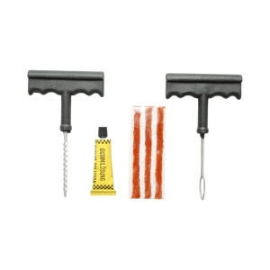 Kit vulcanizare anvelope tubeless la rece cu snur, adeziv, instrument inserare tip ac si alezor, DISVH28 - Img 2