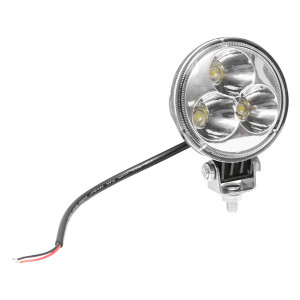 Lampa cu 3 LED-uri 10-30V 9W unghi radiere 30 de grade tip spot 82x52mm IP67 6000K , Cod: BK69009S, Brand: BRECKNER GERMANY - Img 3