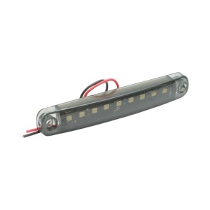 Lampa gabarit laterala slim LED 12-24V alb fumuriu 100x15x10mm FR0176 , Cod: BK98688, BRECKNER GERMANY - Img 4