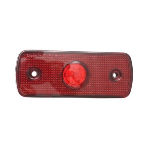 Lampa gabarit laterala slim LED 12-24V rosie 108x43.5x12mm Breckner Germany, BK98677