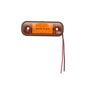 Lampa laterala gabarit slim LED 12-24V, galbena FR0175, Cod: BK79005, Breckner Germany - Img 1