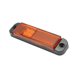 Lampa laterala led galbena 130mm 12-24V, Cod: BK69490, Brand: BRECKNER GERMANY - Img 3