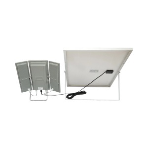 Lampa LED 4500lm, 6500K cu panou solar 70W, baterie LifePO4 3.2V/60Ah, senzor de miscare si telecomanda IP66 Breckner Germany, BRECKNER GERMANY, BK89106 - Img 4