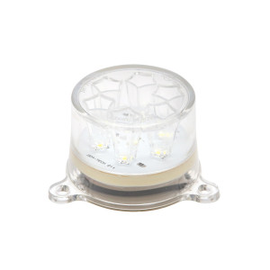 Lampa LED rotunda universala 12/24V alb, Cod: BK69550, Brand: BRECKNER GERMANY - Img 3