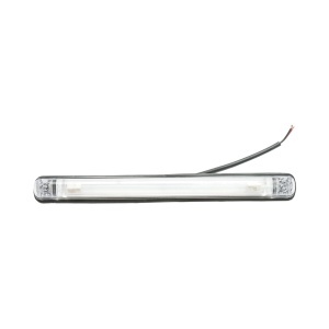 Lampa pozitie cabina camion LED 24V rosie 6 LED-uri 240x26x25mm Breckner Germany, BRECKNER GERMANY, BK69182