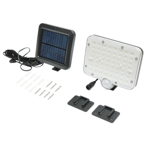 Lampa solara LED 250lm cu panou solar 1W/5.5V, baterie 3.7V/1.5 Ah, telecomanda, cablu 5m si senzor miscare IP44, Cod: BK69953, Brand: BRECKNER GERMANY - Img 3