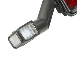 Lampa stop spate dreapta LED remorca 24V, 7 pini ASS2.1+4x2 cu lampi de gabarit, iluminare numar, alarma mers inapoi 400x153x88mm, DISTX19 - Img 2