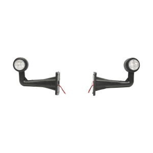 Lampi laterale de gabarit cu LED 12/24V, rosu-alb, Cod: BK69449, Brand: BRECKNER GERMANY - Img 2