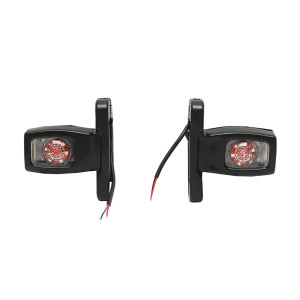 Lampi laterale de gabarit cu LED 12/24V, rosu-alb-galben, Cod: BK69450, Brand: BRECKNER GERMANY - Img 3