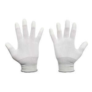 Manusi de protectie sintetice cauciucate albe marimea 9 , Cod: BK90025, BRECKNER GERMANY - Img 3