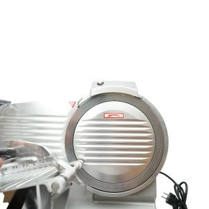 Masina de feliat carne si mezeluri electrica 150W, 220V, grosime reglabila 0.2-12mm, diametru lama 250mm, DISGN81 - Img 7