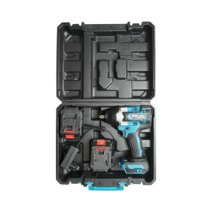 Masina de insurubat cu impact 1/2 inch, 2 acumulatori 21V, 3Ah Li-ion, LED, cuplu 800Nm, motor fara perii (brushless) Breckner Germany, BRECKNER GERMANY, BK92495 - Img 3