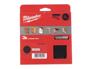MILWAUKEE Protecții pentru plăcuțe de șlefuit 150 mm (5 buc) - Img 2