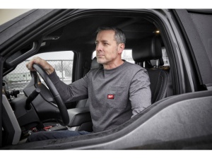 MILWAUKEE Tricou cu mânecă lungă gri WTLSG-M WORKSKIN™ - Img 5