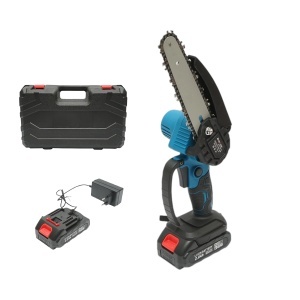 Mini fierastrau electric cu 2 acumulatori 24V, 2Ah Li-ion, lama 6 inch (150mm), turatie 4000rpm Breckner Germany, BRECKNER GERMANY, DISUT11