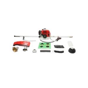Motocoasa pe benzina profesionala Standard 3CP, 2T 52cc, turatie 7500rpm, disc 3T, tambur fir, kit accesorii incluse THOR, THOR, 40TH388 - Img 2
