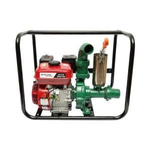 Motopompa apa pe benzina 7.5CP, 4T 212cc, 3 toli, debit 60m3/h, amorsare manuala, adancime aspiratie 8m, inaltime pompare 30m Breckner Germany, BK91209