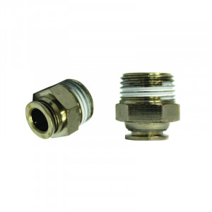 Mufa rapida dreapta din metal si surub metalic fi 10 cu 1/2, Cod: DISVB30, Brand: BRECKNER GERMANY