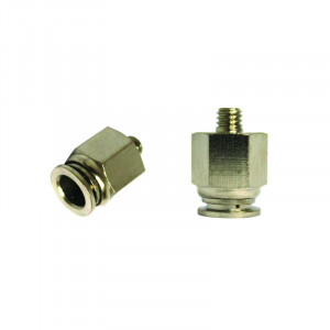 Mufa rapida dreapta din metal si surub metalic fi 8 cu M6, Cod: DISVB22, Brand: BRECKNER GERMANY