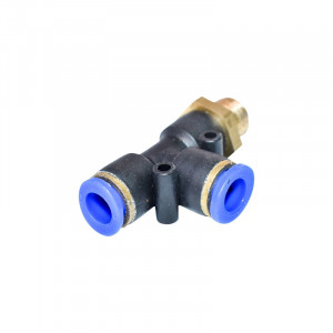 Mufa rapida T plastic amp surub metalic fi 8x8 cu M12, Cod: DISVA78, Brand: BRECKNER GERMANY - Img 2