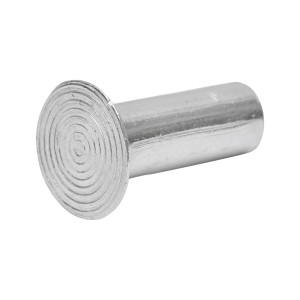 Nit aluminiu solid 27.3x9.5, diametru cap 18mm, Cod: DISEN26, Brand: BRECKNER GERMANY - Img 2