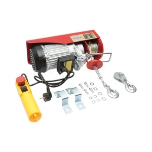 Palan electric macara 220V, 1200W, sarcina maxima 300/600kg, viteza ridicare 5-10m/min, inaltime ridicare 6-12m IP40 Breckner Germany, DISGF25 - Img 2