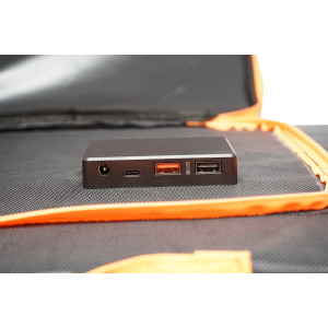 Panou solar 100W fotovoltaic monocristalin, pliabil tip valiza cu regulator de tensiune si USB port, Cod: BK77550, Brand: BRECKNER GERMANY - Img 6