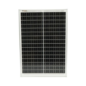 Panou solar 40W fotovoltaic monocristalin cu cablu de conectare 90cm si clesti baterie 570x400x25mm Breckner Germany, DISDW88