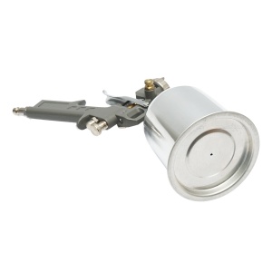 Pistol de vopsit cu aer comprimat 0.6L, cupa din inox in partea de sus, duza 1.5mm, Cod: BK79598, Brand: BRECKNER GERMANY - Img 3