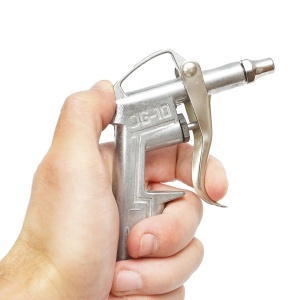 Pistol pentru suflat aer comprimat cu duza scurta/medie/lunga, BRECKNER GERMANY, DISLD10 - Img 4