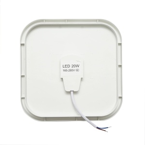 Plafoniera LED 20W, 220V 6500K, 220x220x65mm lumina rece corp iluminat interior/exterior, Cod: BK79630, Brand: BRECKNER GERMANY - Img 4