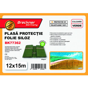 Plasa/prelata protectie pentru folie siloz verde 12x15m, Cod: BK77362 Echivalență: DISEN35, Breckner Germany - Img 3
