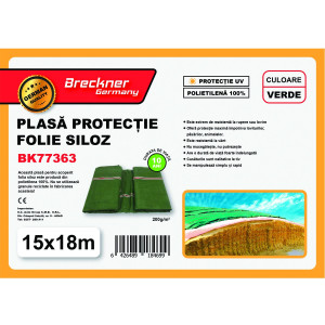 Plasa/prelata protectie pentru folie siloz verde 15x18m, Cod: BK77363, Echivalență: DISEN36, Breckner Germany - Img 3