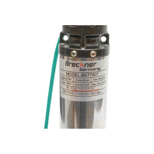 Pompa apa submersibila, 300W, 36V, 3m3/h, 80mm, pentru panou solar, fotovoltaic, Cod: BK77807, Breckner Germany - Img 5