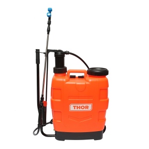 Pompa de stropit vermorel, manual cu rezervor 20L, 2 duze interschimbabile , Cod: 40TH292, Marca: THOR - Img 1