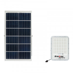 Proiector LED, 20W, cu panou solar, 35W, telecomanda, baterie 3,2V/30Ah, Cod: BK87487 Echivalență: DISDW65, Breckner Germany - Img 2